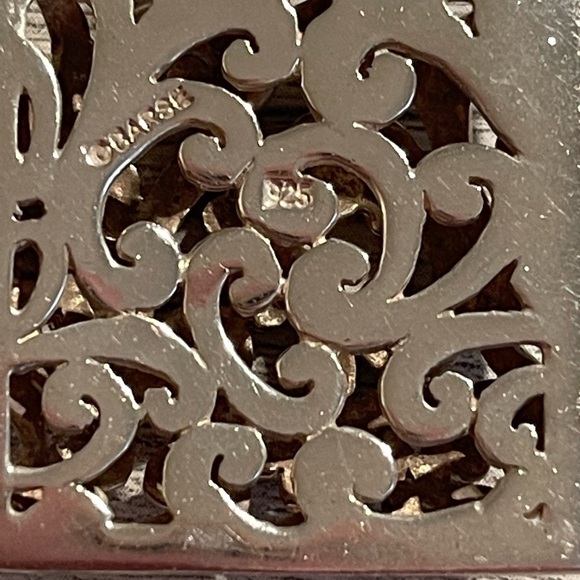 Beautiful Vintage Silver Barse Pendant. - Picture 5 of 7